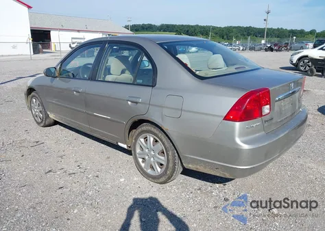 2003 Honda Civic Ex из США, поврежденный, VIN 2HGES26753H525380